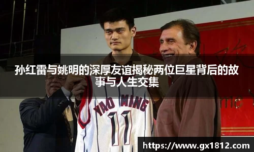 孙红雷与姚明的深厚友谊揭秘两位巨星背后的故事与人生交集