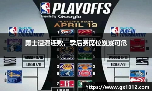 勇士遭遇连败，季后赛席位岌岌可危